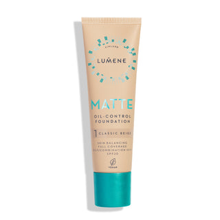 Vysoko krycí zmatňujúci podkladový krém Matte 1 Classic Beige s SPF 20 Lumene