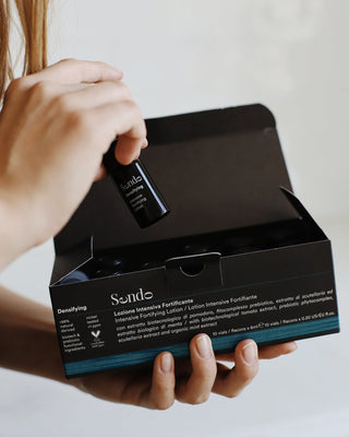 Intenzívna posilňujúca liečba proti vypadávaniu vlasov v ampulkách Sendo - 2