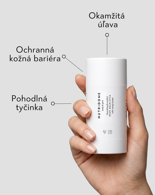 Balzam na telo v tyčinke intenzívne vyživujúci s prírodnými olejmi Nutridome - 3