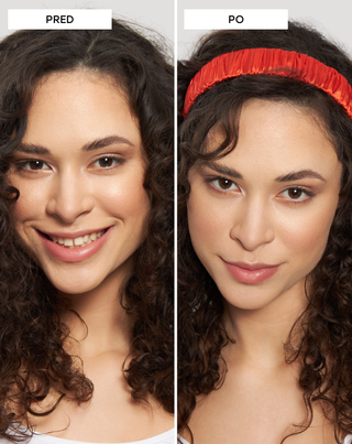 Hodvábna čelenka do vlasov zo 100 % prírodného hodvábu červená Twisty - 2