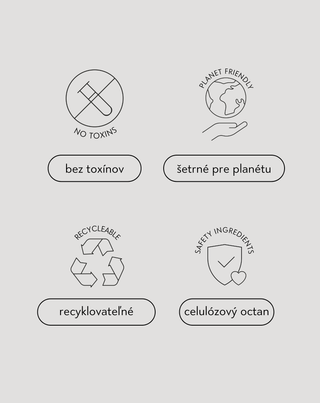 Sada vlnitých sponiek do vlasov zelená, čierna, ružová Twisty 3 ks