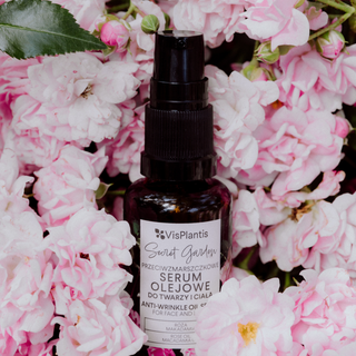 Ružový olej na tvár a telo obohatený o makadamový olej Vis Plantis - 2