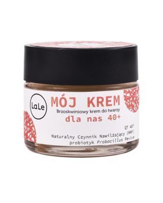 Hydratačný broskyňový krém na tvár My Probiotic Cream 40+ La-Le - 1