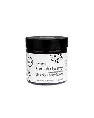 Pleťový krém na cievnu pokožku s rakytníkovým olejom na posilnenie cievnych stien La-Le - 1