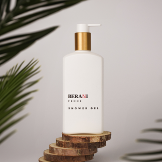 Krémový, prírodný sprchový gél pre ženy pre jemnú pleť Berani Femme - 2