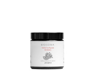 Bylinková prírodná zubná pasta s jarabinou – Línia RAW B - 1