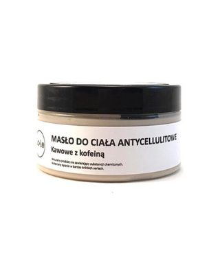 Anticelulitídne kávové maslo s kofeínom na zlepšenie farby a tónu pokožky La-Le - 1