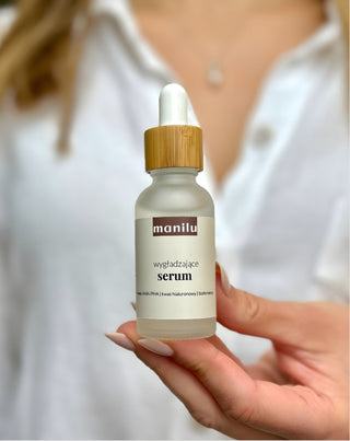 Vyhladzujúce sérum na tvár s kyselinami a fermentmi Manilu - 2