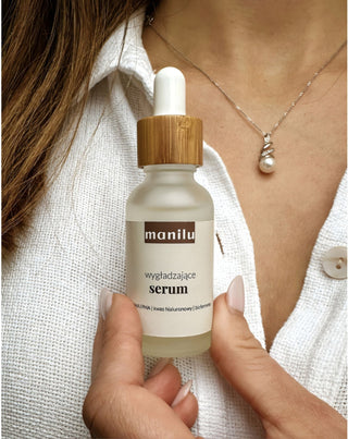 Vyhladzujúce sérum na tvár s kyselinami a fermentmi Manilu - 3
