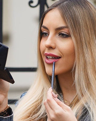 Štetec na pery so syntetickými štetinami a tvarovanou koncovkou č. 2 Say Makeup - 2