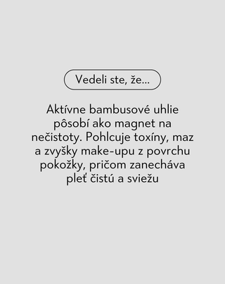 Detoxikačný peeling na tvár s aktívnym bambusovým uhlím a bielym ílom Nutridome - 4