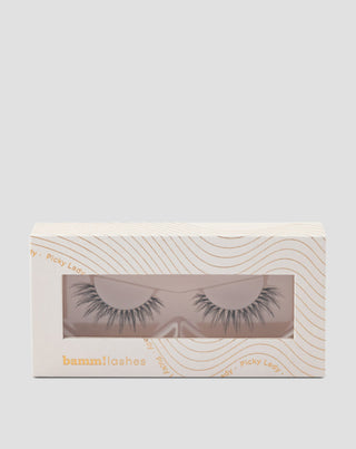 Umelé 2d riasy na viacnásobné použitie ľahké a mäkké Picky Lady Bamm!Lashes - 1
