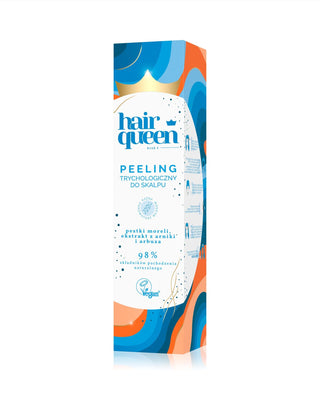 Čistiaci peeling pre všetky typy pokožky hlavy Hair Queen