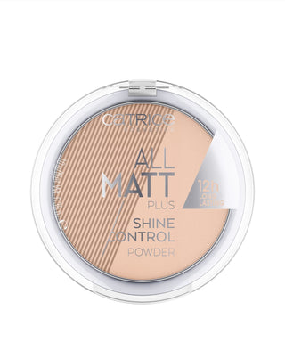 Všetky matné Plus Shine Control zmatňujúci púder teplá béžová 030 Catrice