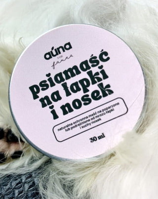 Prírodný ochranný krém na psie labky a suchý nos Auna For Fauna 30 ml - 2