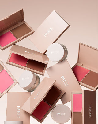 Paleta na kontúrovanie tváre Kiss my cheeks cold Paese cream - 4