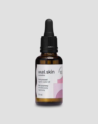 Hydratačný, prírodný za studena lisovaný ricínový olej 100% organický Mel Skin - 1