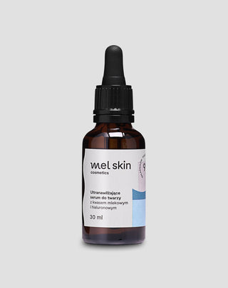 Ultrahydratačné sérum na tvár s kyselinou hyalurónovou, Mel Skin - 1