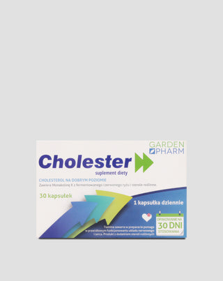 Kapsule Cholester GardenPharm na udržanie normálnej hladiny cholesterolu - 1