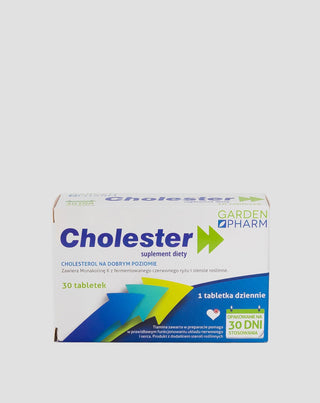 Kapsule Cholester GardenPharm na udržanie normálnej hladiny cholesterolu
