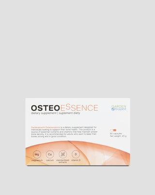 Doplnok stravy podporujúci zdravie a správnu hustotu kostí Osteoessence Gardenpharm 60 kapsúl - 1