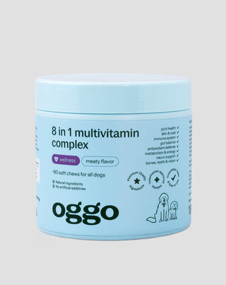 8 v 1 multivitamínový komplex pre zdravie a energiu vášho domáceho maznáčika Oggo 180 g - 1