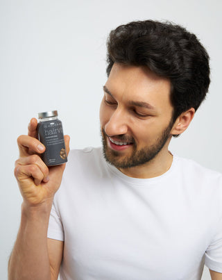 Tablety proti vypadávaniu vlasov pre mužov pri plešatosti Hairvity Men Halier 60 kapsúl - 3