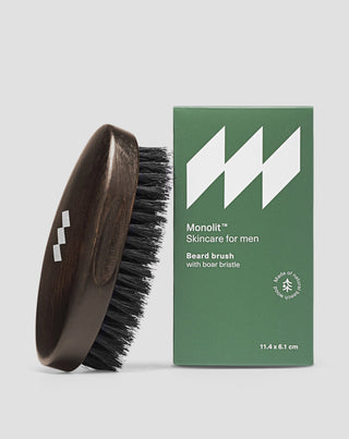 Kefka na bradu z bukového dreva s prírodnými diviačimi štetinami Monolit - 4