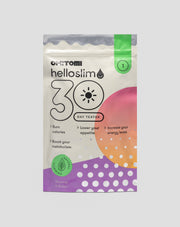 Čistiaci čaj na deň, ovocno-bylinný detox organizmu za 30 dní Hello Slim Oh!Tomi