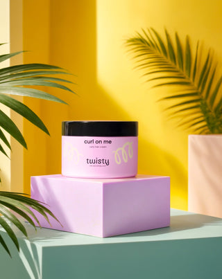 Krém na kučery vhodný na úpravu kučeravých vlasov, s ľanovým semienkom a ovseným extraktom Twisty - 6