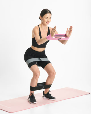 Body Functions krátke odporové pásy pre fitness 76 cm sada 3.