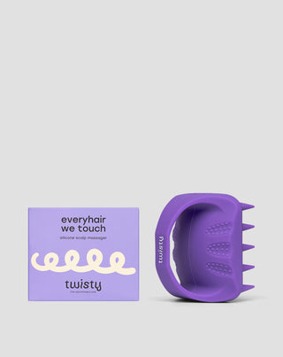 Masážny prístroj na pokožku hlavy z mäkkého silikónu podporujúci mikrocirkuláciu Twisty6