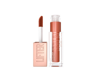 Lesk na pery s kyselinou hyalurónovou a vitamínom E Lifter Gloss 017 Copper Maybelline - 2