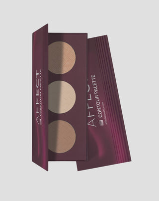 Contour Palette Affect Professional Cosmetics kontúrovacia a modelovacia paleta - 1