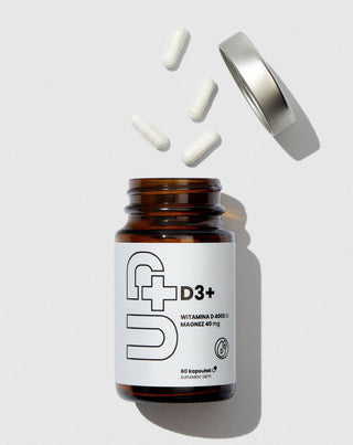 Doplnok stravy Up D3+ vitamín D3 v kombinácii s horčíkom UP Health Pharma 60 kapsúl - 2