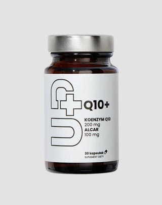 Doplnok stravy UP Q10 +koenzýmu Q10 s acetyl-L-karnitínom 30 kapsúl UP Health Pharma - 1