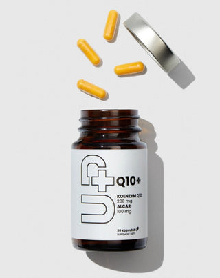 Doplnok stravy UP Q10 +koenzýmu Q10 s acetyl-L-karnitínom 30 kapsúl UP Health Pharma - 2