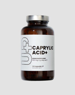 Doplnok UP Caprylic acid+ na podporu tráviaceho komfortu a zdravia čriev UP Health Pharma 120 kapsúl - 1