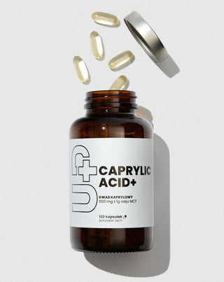 Doplnok UP Caprylic acid+ na podporu tráviaceho komfortu a zdravia čriev UP Health Pharma 120 kapsúl - 2
