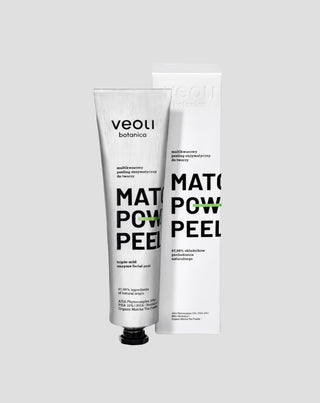 Enzymatický peeling s AHA kyselinami 10%, PHA 10%, BHA Matcha power peeling Veoli Botanica - 1
