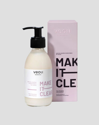 Prírodná emulzia na čistenie tváre Make it clear Veoli Botanica - 1