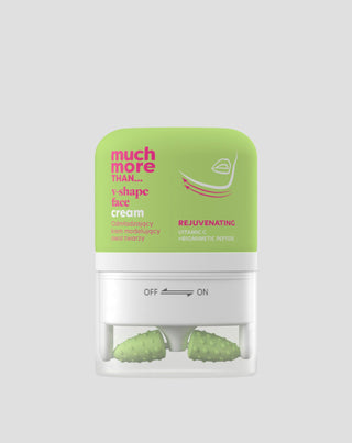 Omladzujúci krém na tvarovanie oválu s vitamínom c a biomimetickým peptidom Much More Than - 1