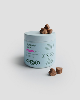 Doplnkové krmivo pre psy Fur & Skin na krásnu srsť a zdravú kožu Oggo 180 g - 3