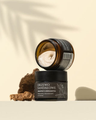 Krémový dezodorant santalové drevo, grapefruit a bergamot Mglife