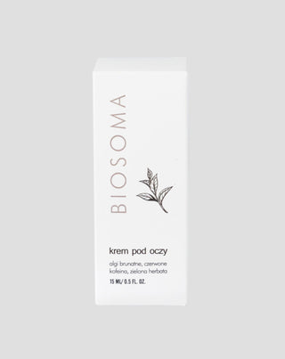 Očný krém s riasami a zeleným čajom na redukciu vrások a napnutie pokožky Biosoma - 3