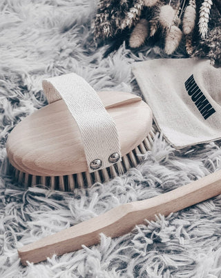 Kefka na masáž tela s atawovým vláknom z bukového dreva a odnímateľnou tyčinkou č. 2 Hhuumm - 2