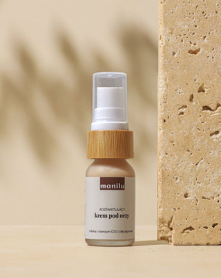 Rozjasňujúci denný a nočný očný krém s kofeínom a koenzýmom Q10 Manilu - 4