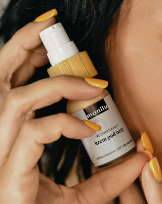 Rozjasňujúci denný a nočný očný krém s kofeínom a koenzýmom Q10 Manilu - 3