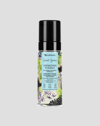 Krémová pena na intímnu hygienu s extraktom z bazy čiernej a kyselinou mliečnou Vis Plantis - 1
