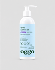 Lososový olej pre psa Omega-3 EPA a DHA na srdce, mozog a imunitu Oggo 250 ml